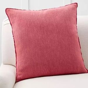 Pottery Barn Willa Fringe Pillow Cover 22 Inch